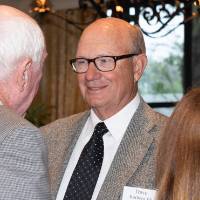 Dave Korhorn with two guests.